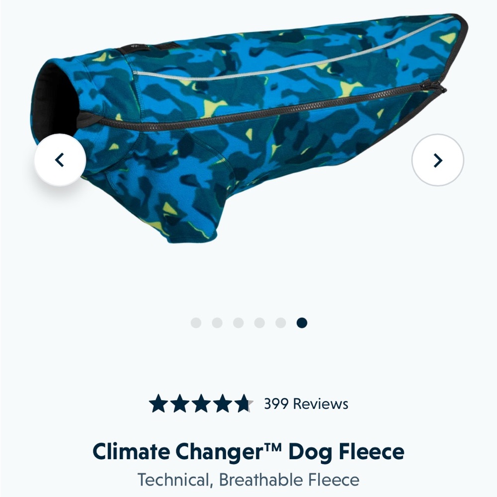 Ruff Wear Climate Changer™ Dog Fleece